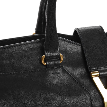 Saint Laurent Sheepskin Medium Cabas ChYc Black 15 of 15