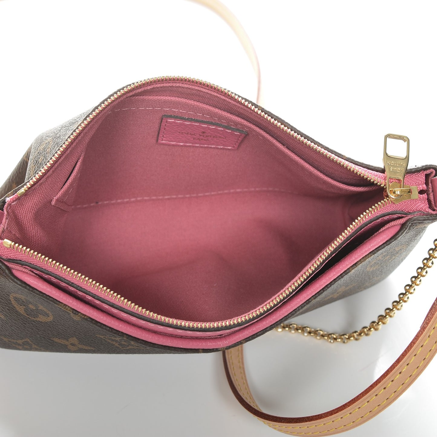 Monogram Pallas Clutch Rose Fizzy