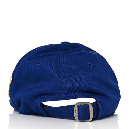 Gucci X MLB Cotton NY Yankees Baseball Hat 57-61 Blue 6 of 8