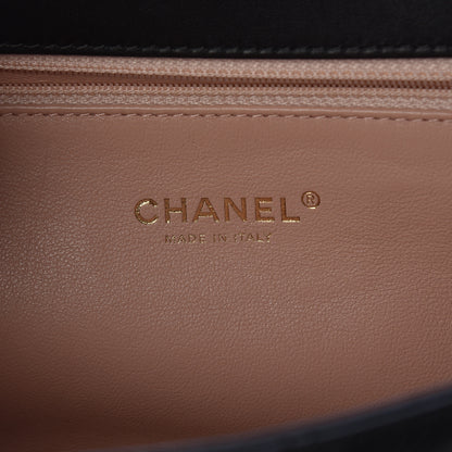 Chanel Caviar Quilted Medium CC Filigree Flap Black 6 of 10