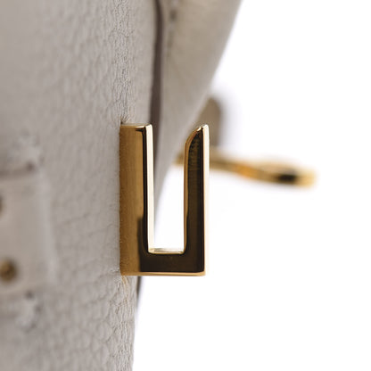 Hermes Taurillon Clemence Birkin 25 Craie 24 of 33