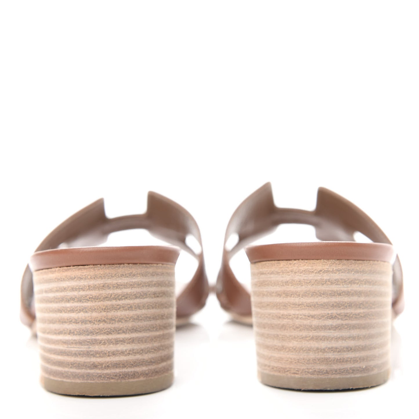 Calfskin Oasis Sandals 39.5 Gold