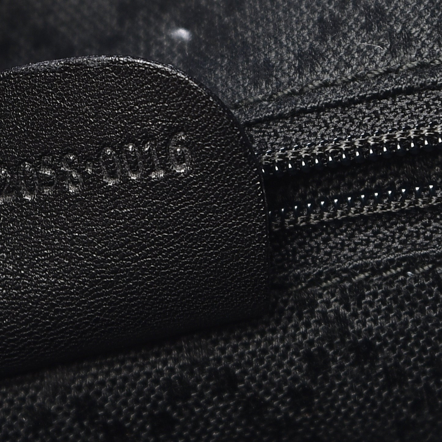Calfskin Bamboo Backpack Black