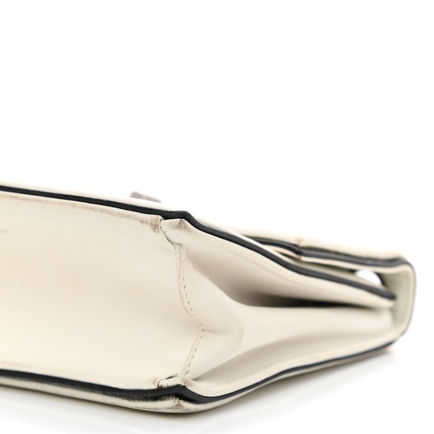 Chanel Lambskin Mademoiselle Flap White 12 of 13