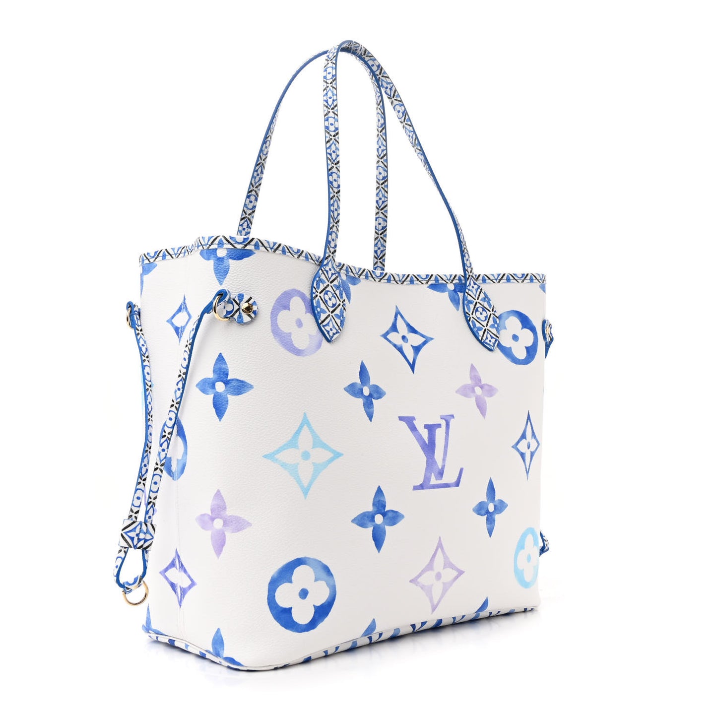 Monogram Giant By The Pool 2.0 Neverfull MM Blue