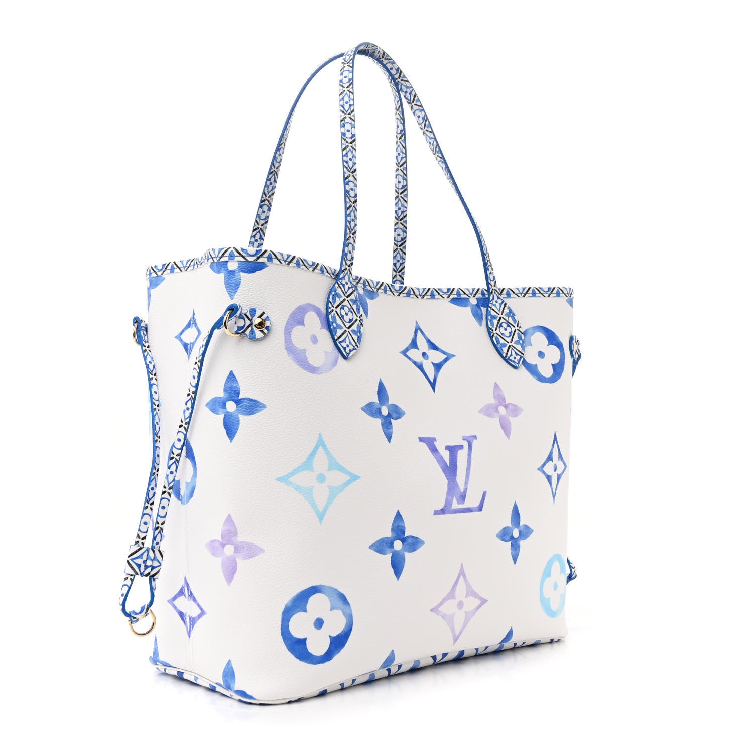 Louis Vuitton Monogram Giant By The Pool 2.0 Neverfull MM Blue 4 of 11