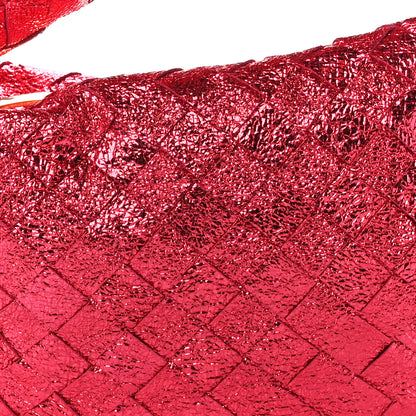 Bottega Veneta Metallic Nappa Intrecciato Mini Jodie Lollipop 9 of 11