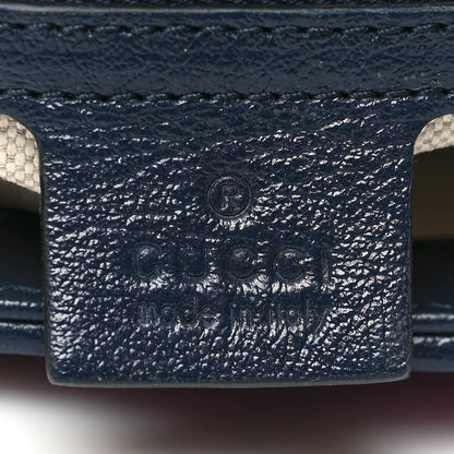 Gucci Monogram Multicolor Matelasse Diagonal Small GG Marmont Shoulder Bag Pink Blue 6 of 12