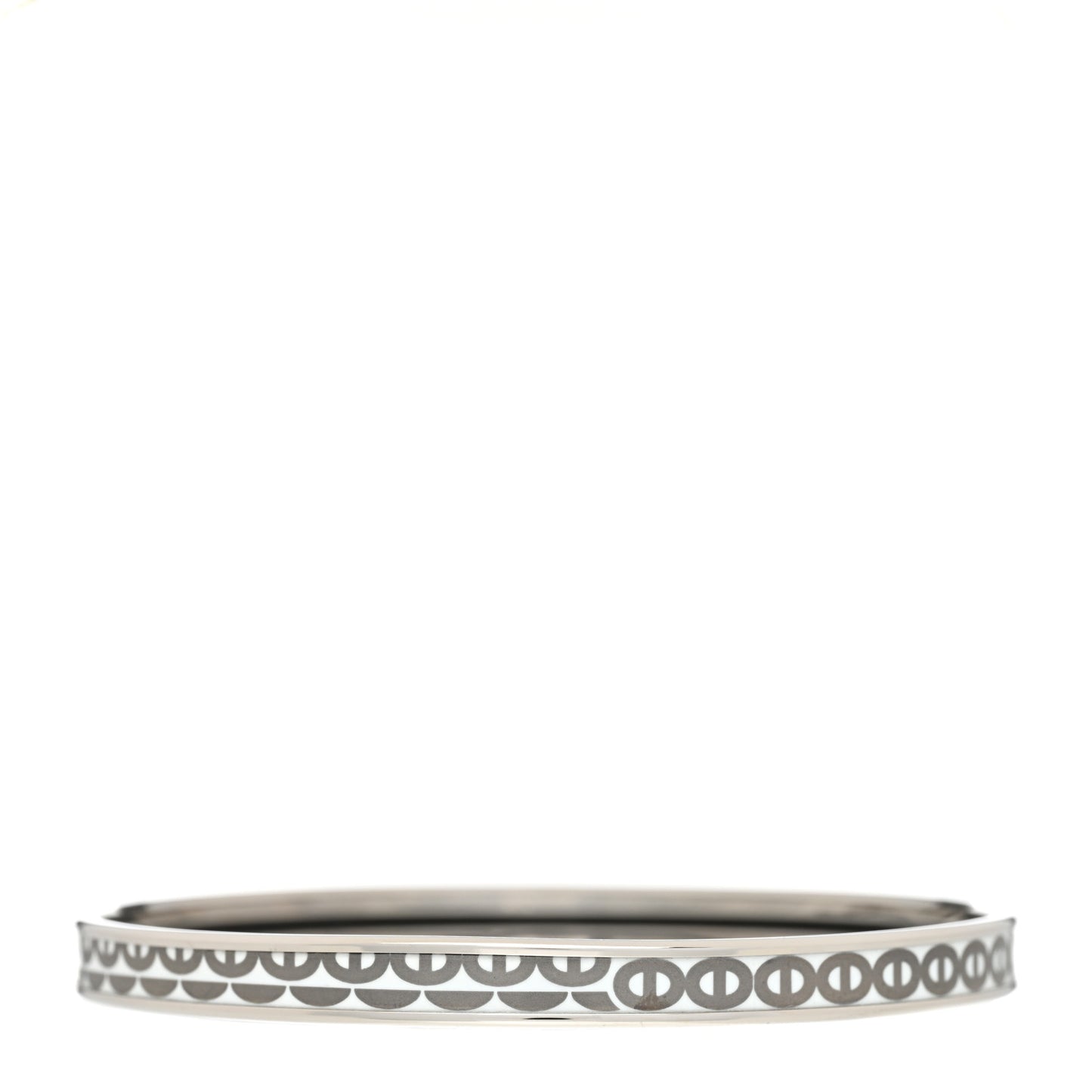 Enamel Printed Vagues Maillons Bangle 62