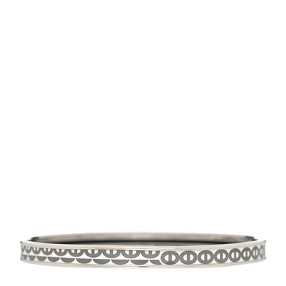 Hermes Enamel Printed Vagues Maillons Bangle 62 3 of 7