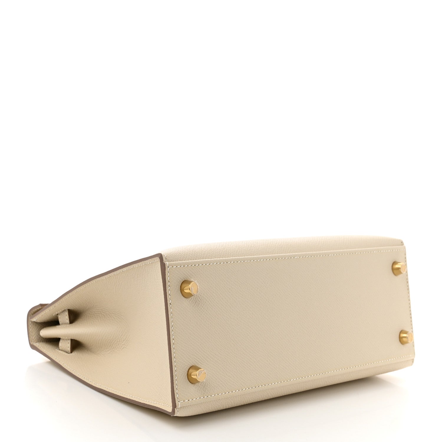 Hermes Epsom Kelly Sellier 25 Craie 4 of 12