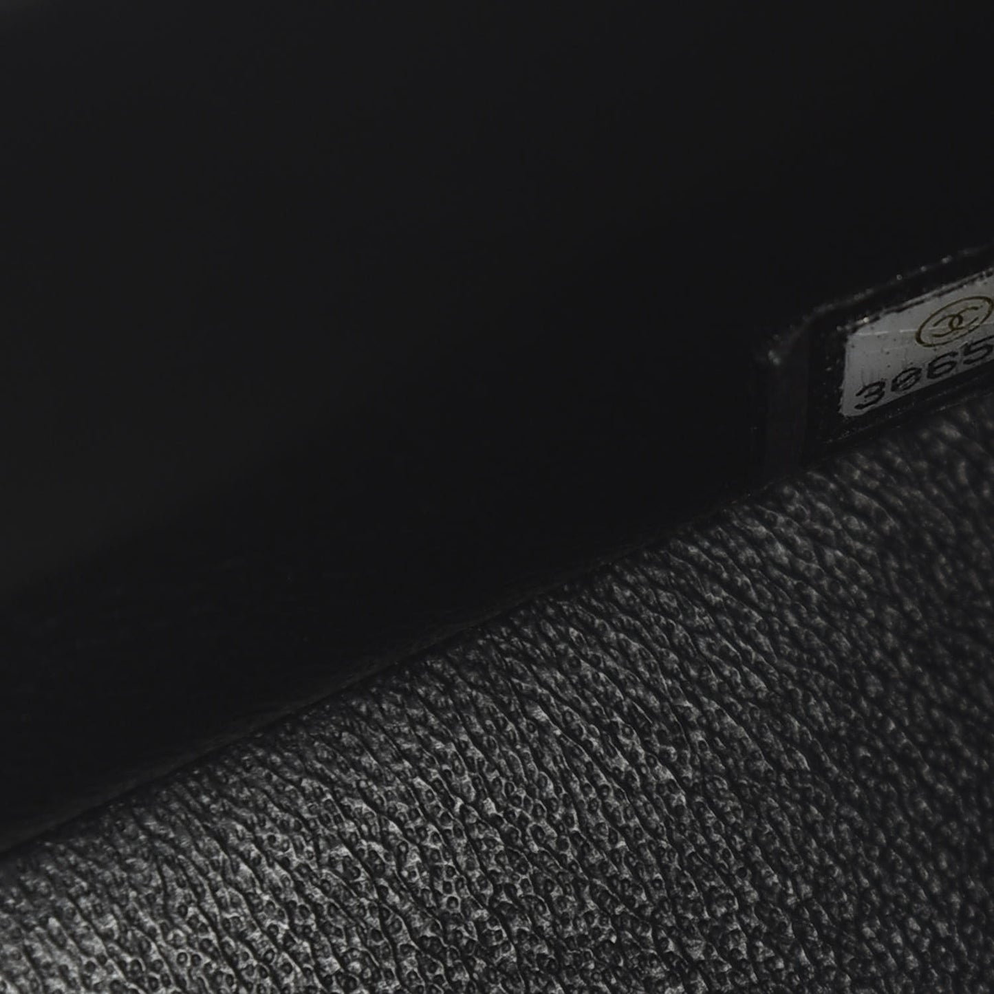 Lambskin Quilted Mini Square Flap Black