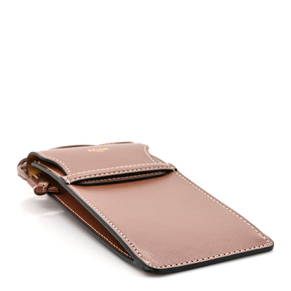 Celine Smooth Calfskin Sunglasses Pouch Tan 4 of 6