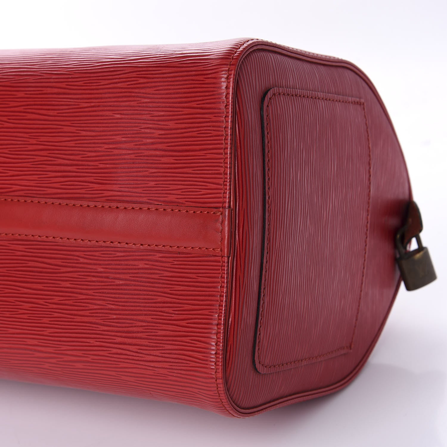 Louis Vuitton Epi Speedy 30 Castillan Red 6 of 11