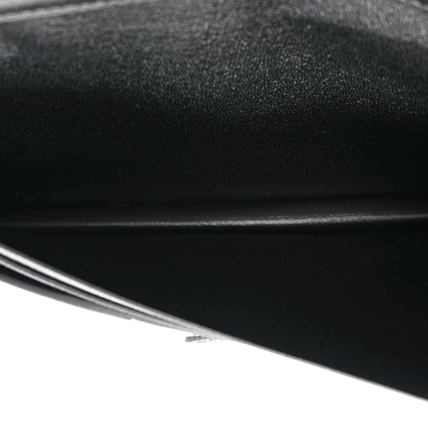 Matte Alligator Bearn Gusset Wallet Black