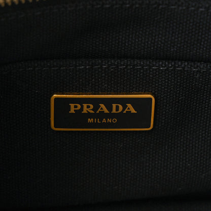 Prada Canapa Small Logo Tote Black 6 of 10