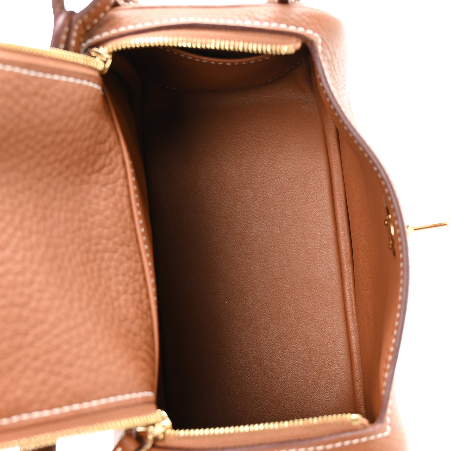 Taurillon Clemence Mini Lindy 20 Gold