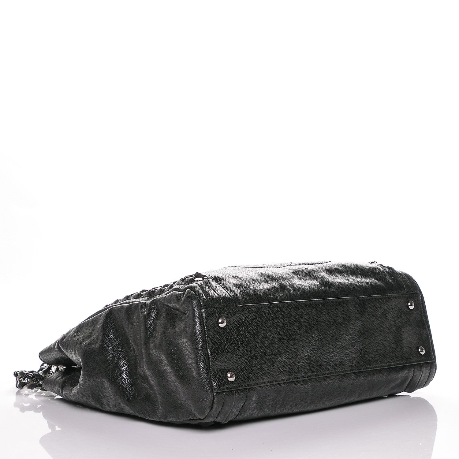 Chanel Glazed Caviar Modern Chain Tote Black 4 of 7