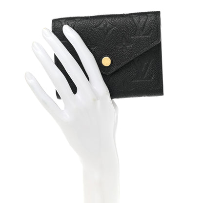 Louis Vuitton Empreinte Victorine Wallet Black 2 of 7