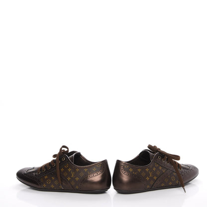 Louis Vuitton Calfskin Monogram Lyrics Sneakers 37.5 5 of 12
