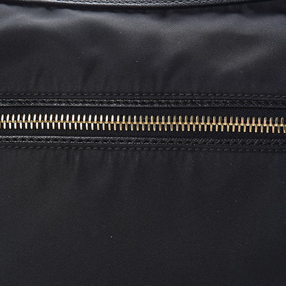 Prada Tessuto Nylon Saffiano Flat Messenger Bag Black 11 of 15