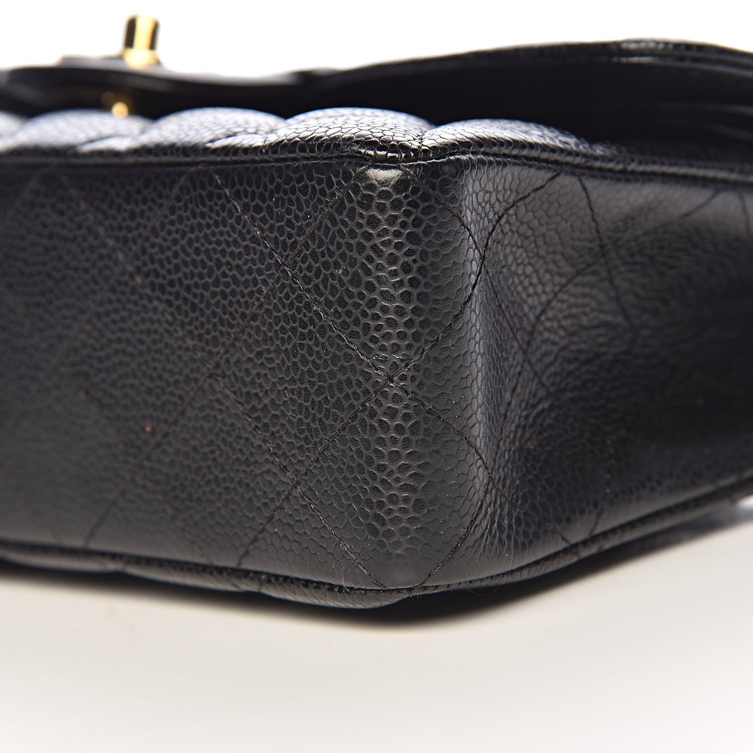 Chanel Caviar Quilted Small Double Flap Black 13 of 15