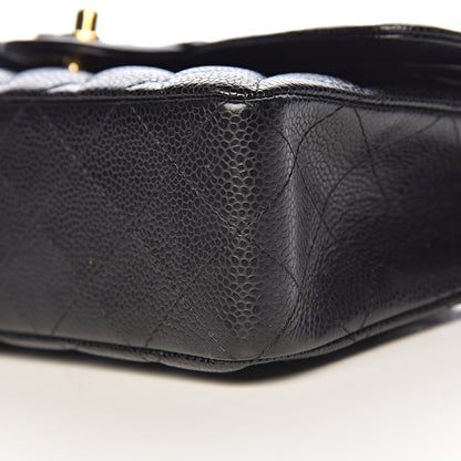 Chanel Caviar Quilted Small Double Flap Black 13 of 15