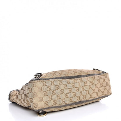 Gucci Monogram Medium Abbey Tote Metallic 4 of 12