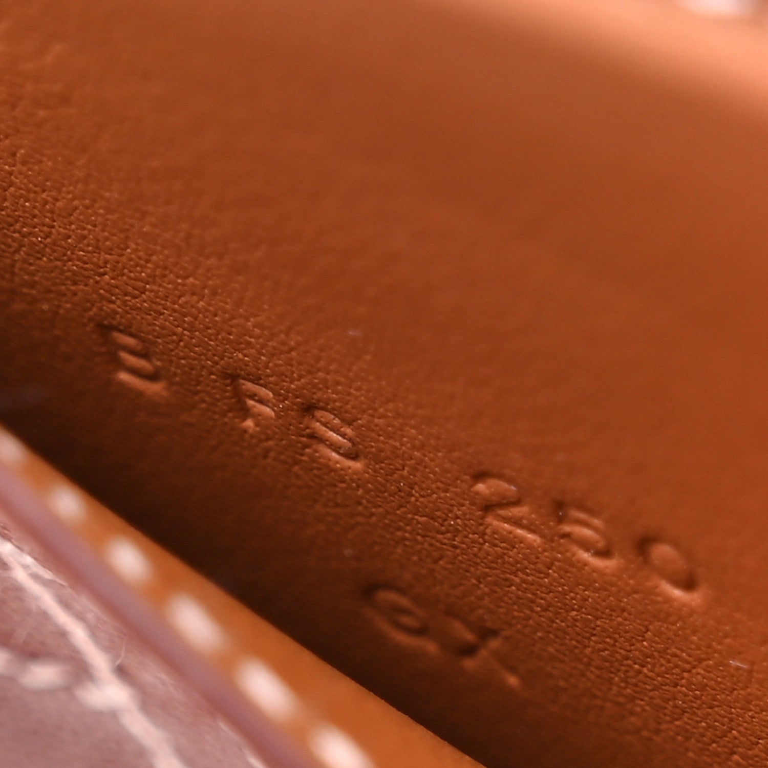 Hermes Swift Embroidered Walrus MagSafe Card Holder Gold 5 of 7