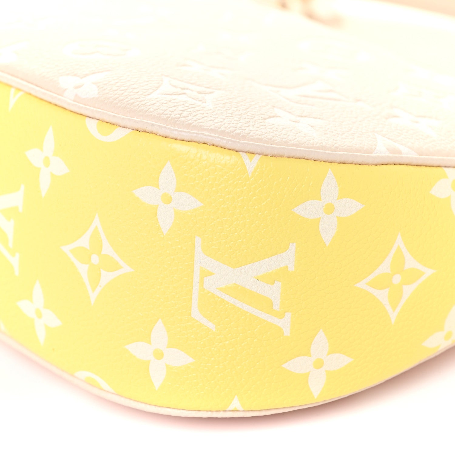 Louis Vuitton Empreinte Monogram Spring in the City Bagatelle NM Pink Beige Yellow 9 of 10