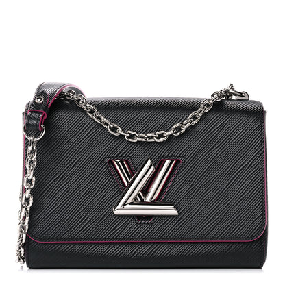 Louis Vuitton Epi Twist Shoulder Bag MM Black Pink 1 of 12