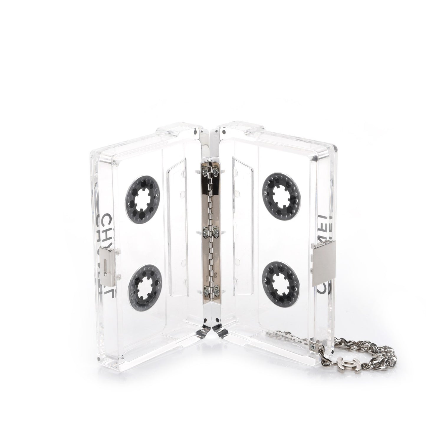 Lucite Cassette Clutch