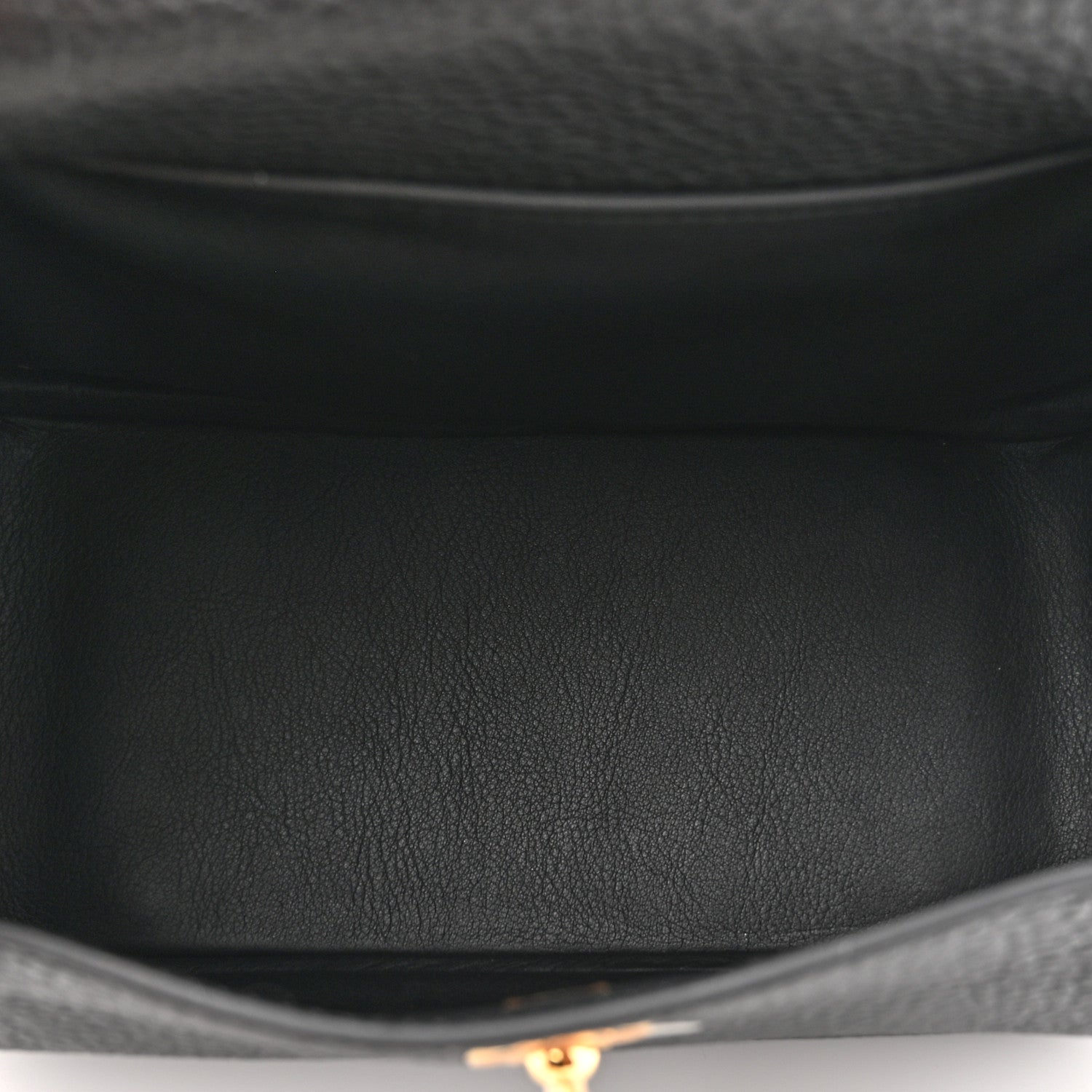 Hermes Taurillon Clemence Mini Lindy 20 Black 5 of 11