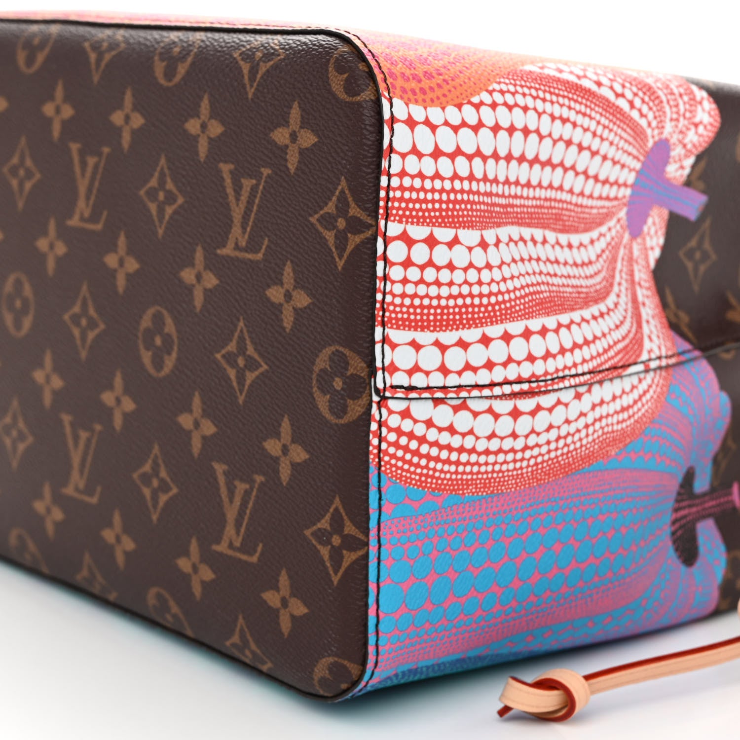 Louis Vuitton LV X YK Monogram Kusama Pumpkin Neonoe MM 9 of 9