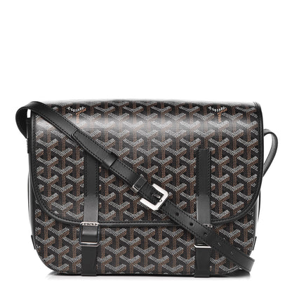 Goyard Goyardine Belvedere MM Messenger Bag Black 1 of 8