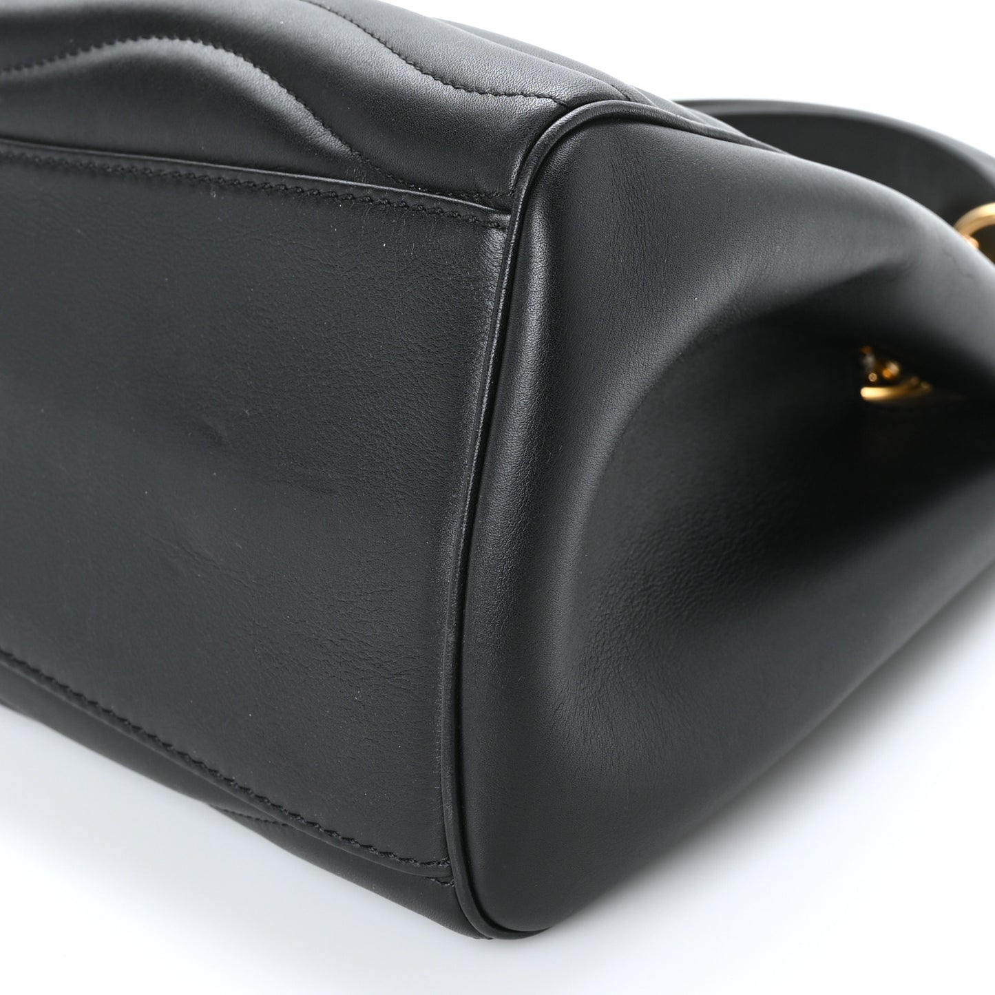 Calfskin New Wave Chain Tote Black