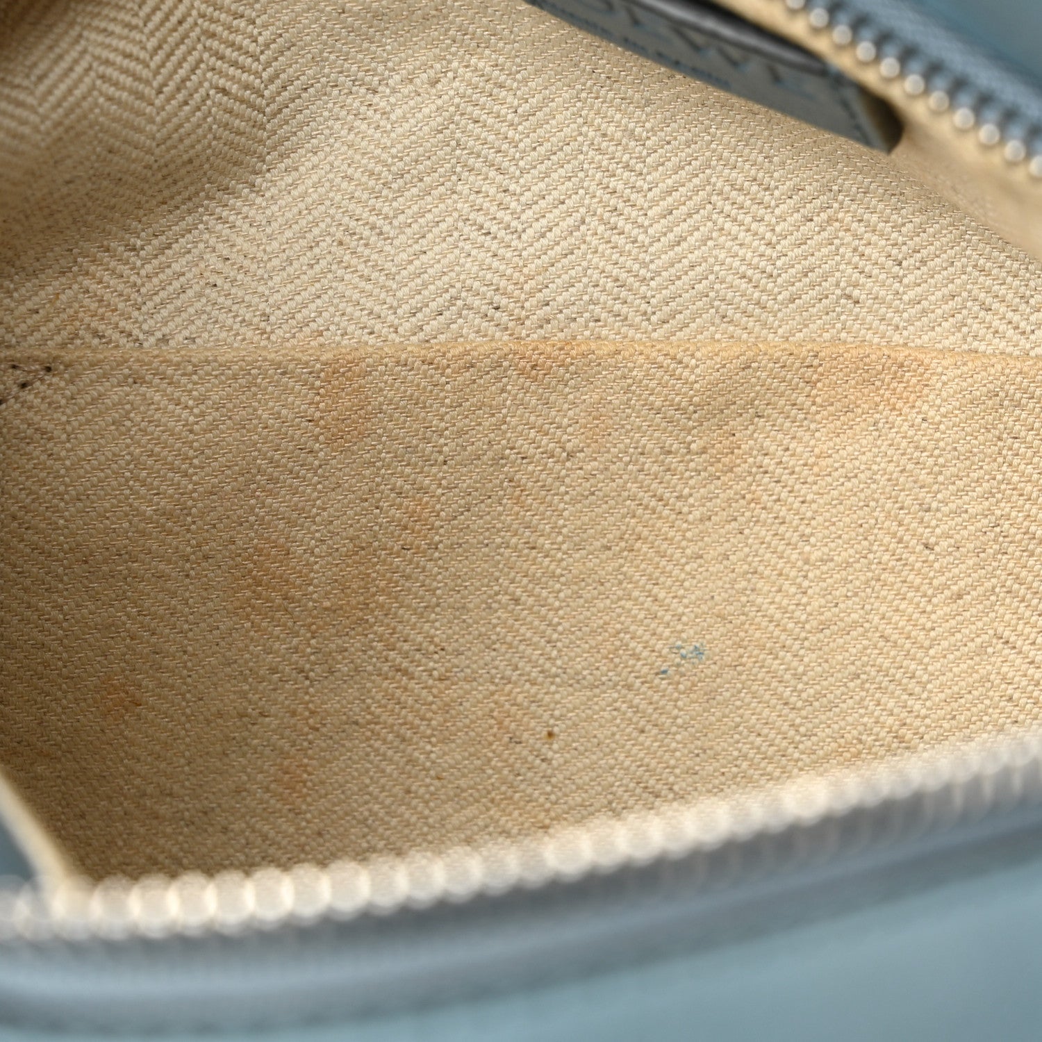 Loewe Calfskin Small Puzzle Bag Stone Blue 10 of 11