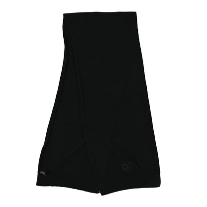 Chanel Cashmere CC Stole Black 2 of 4