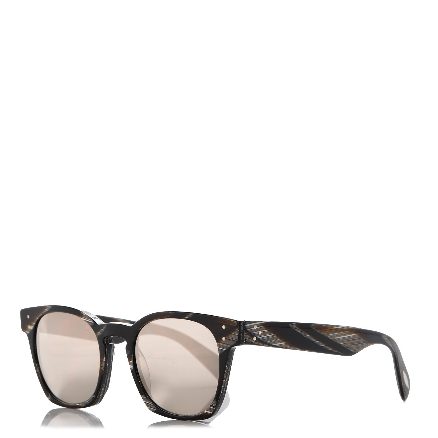 Oliver Peoples Byredo Striated Sunglasses Brown 1 of 8