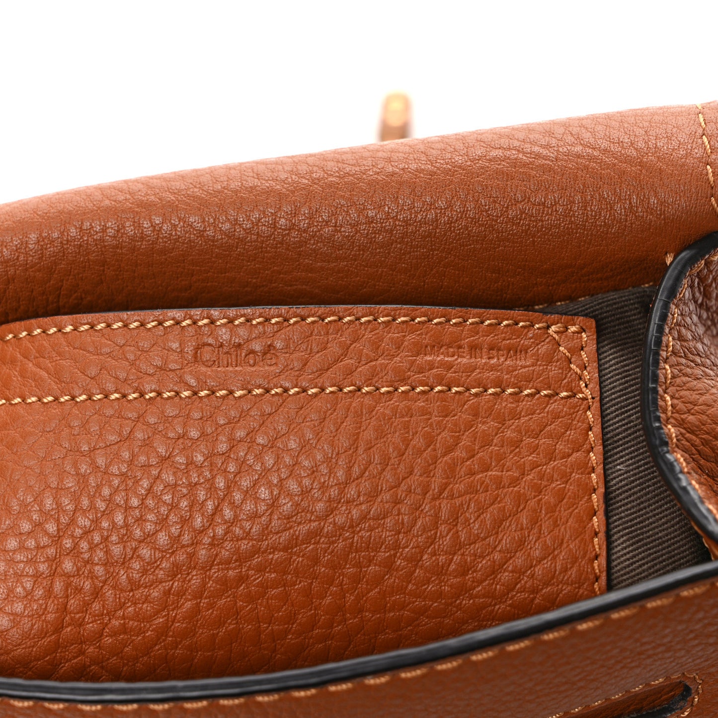 Calfskin Mini Marcie Round Crossbody Bag Tan
