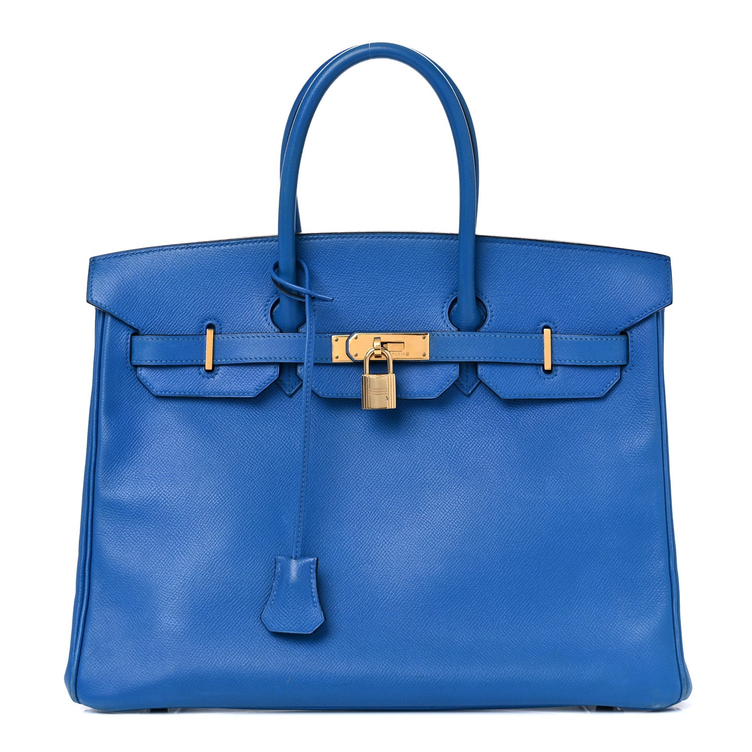 Hermes Courchevel Birkin 35 Bleu France 1 of 66