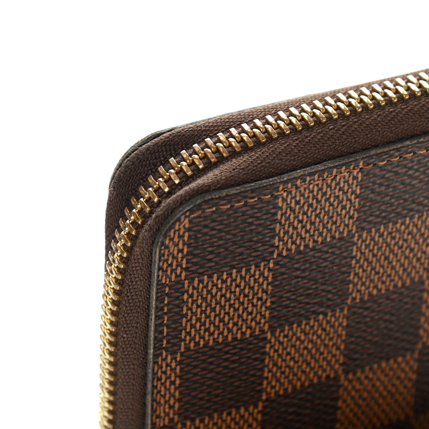 Damier Ebene Clemence Wallet Cherry
