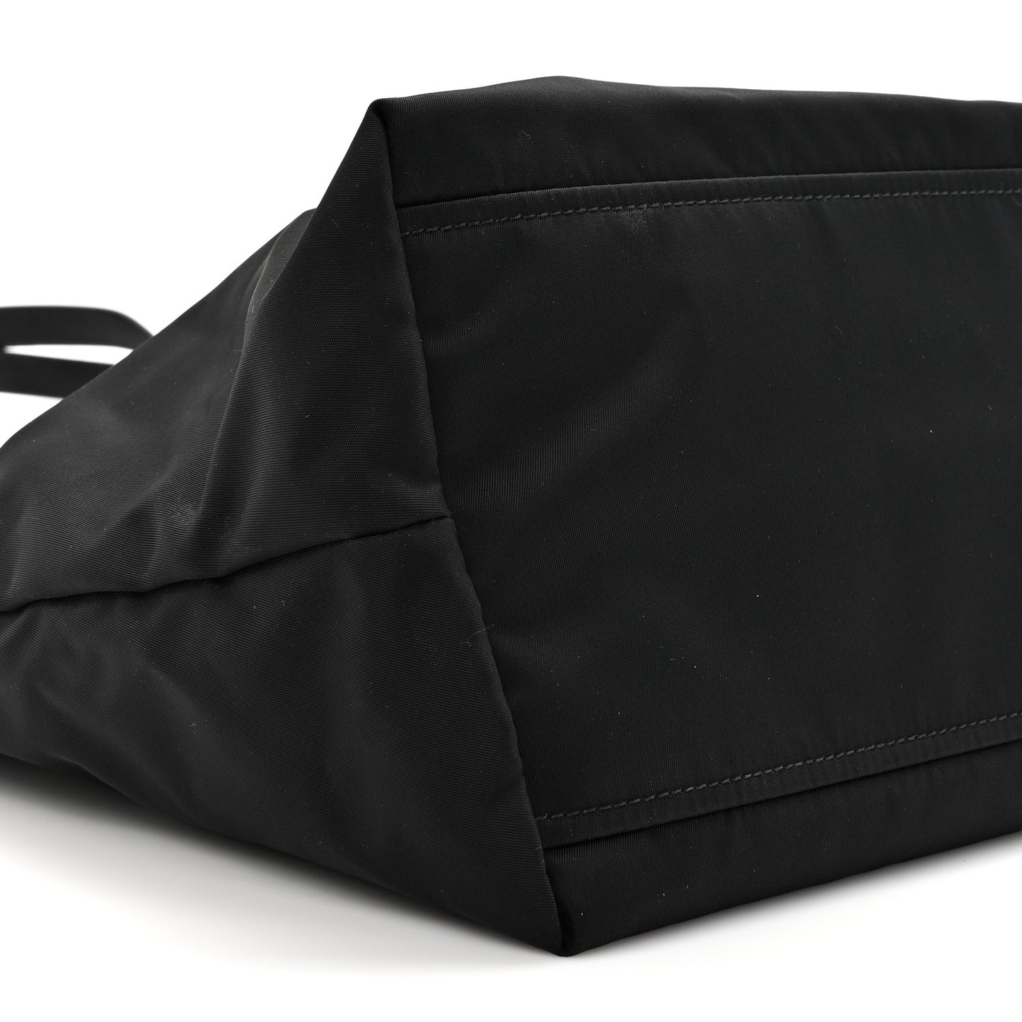 Tessuto Nylon Saffiano Vela Tote Black