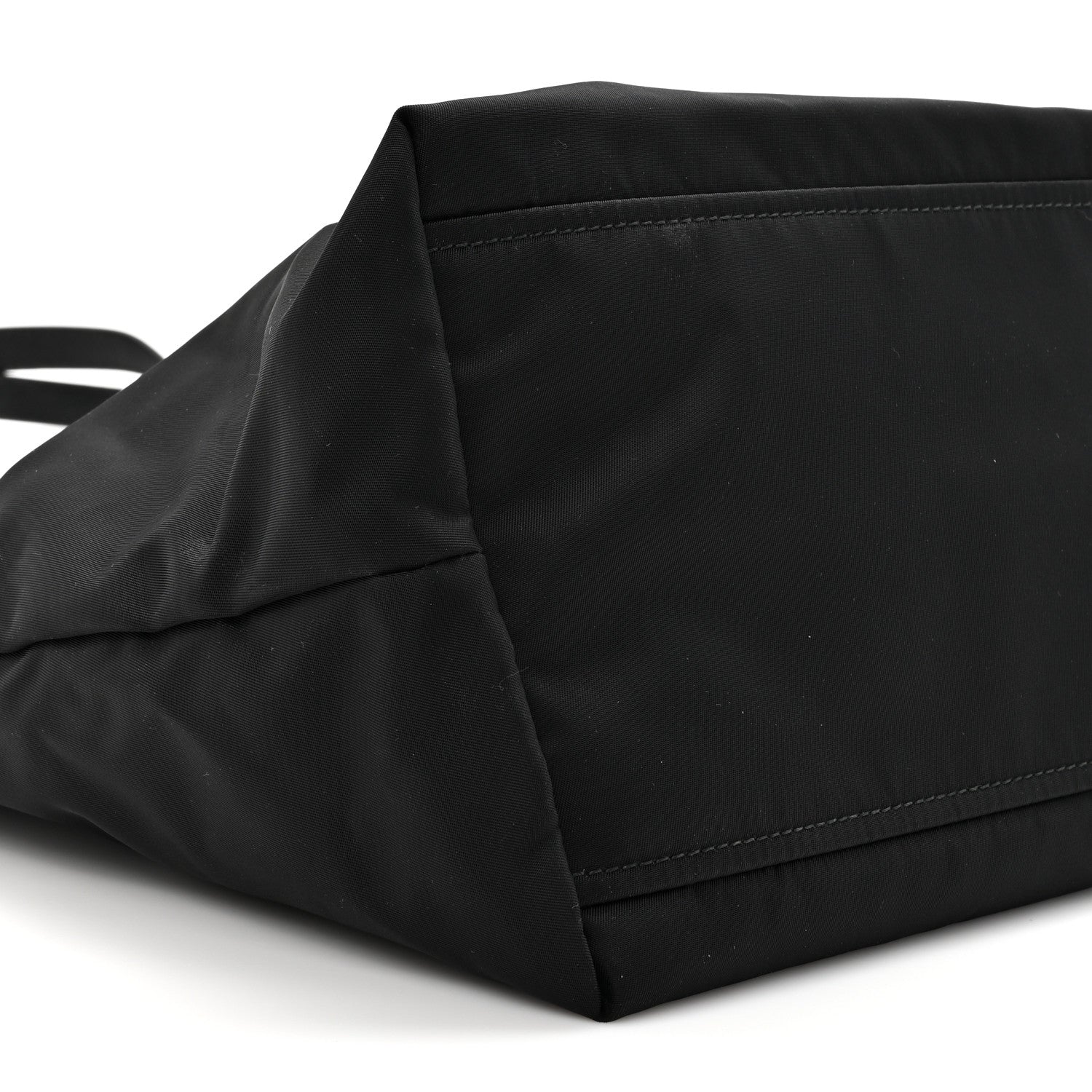 Prada Tessuto Nylon Saffiano Vela Tote Black 9 of 11