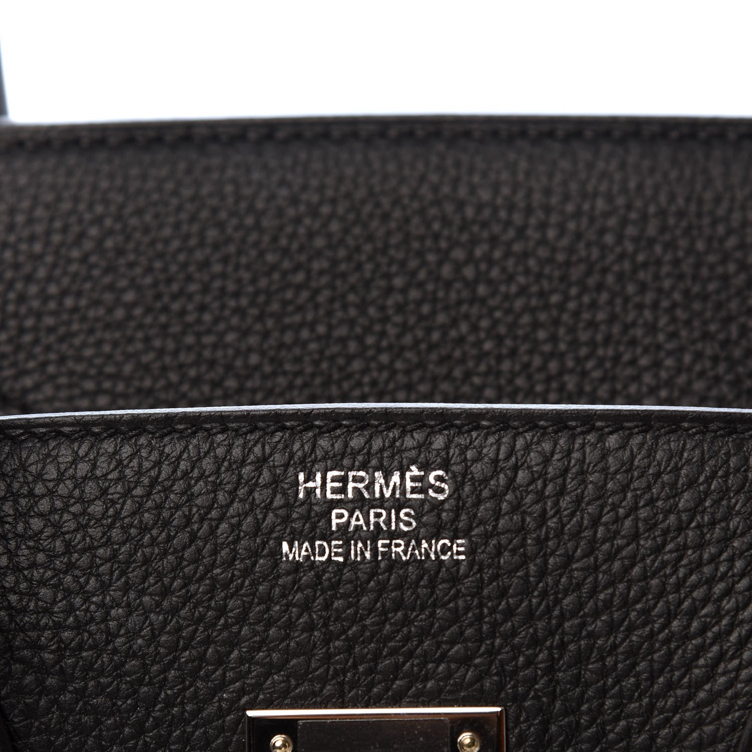 Hermes Togo Birkin 35 Black 8 of 11