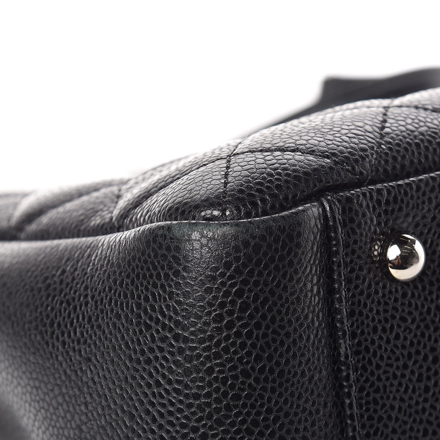 Chanel Caviar Quilted XL Grand Shopping Tote GST Black 11 of 15
