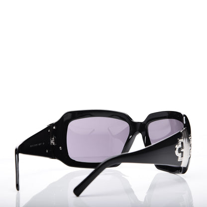 Bulgari Crystal 861-B Sunglasses Black 4 of 7