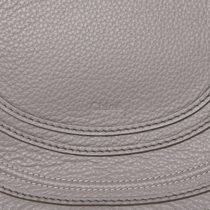 Chloe Calfskin Medium Marcie Round Crossbody Bag Cashmere Grey 12 of 13