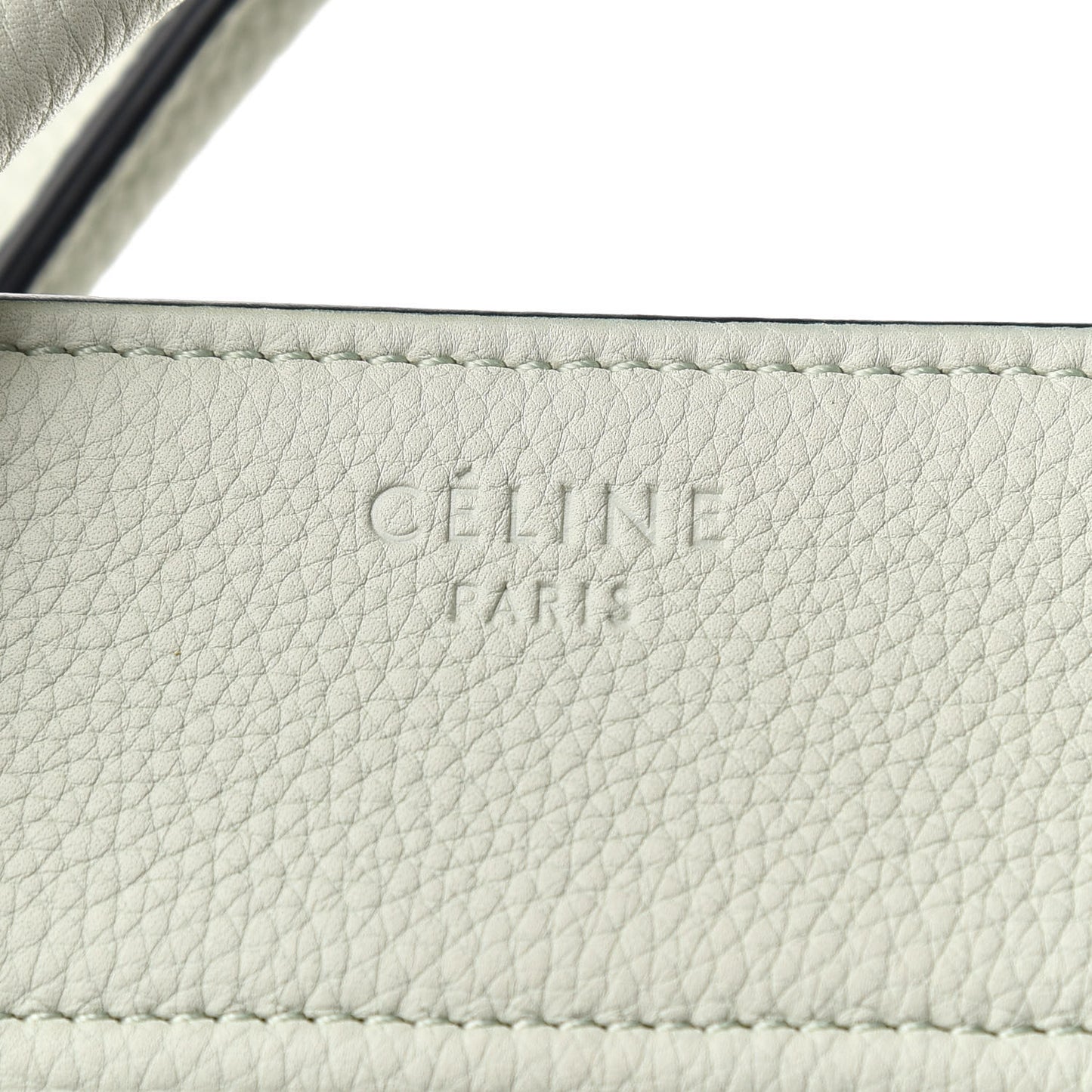 Baby Grained Calfskin Medium Phantom Luggage Jade