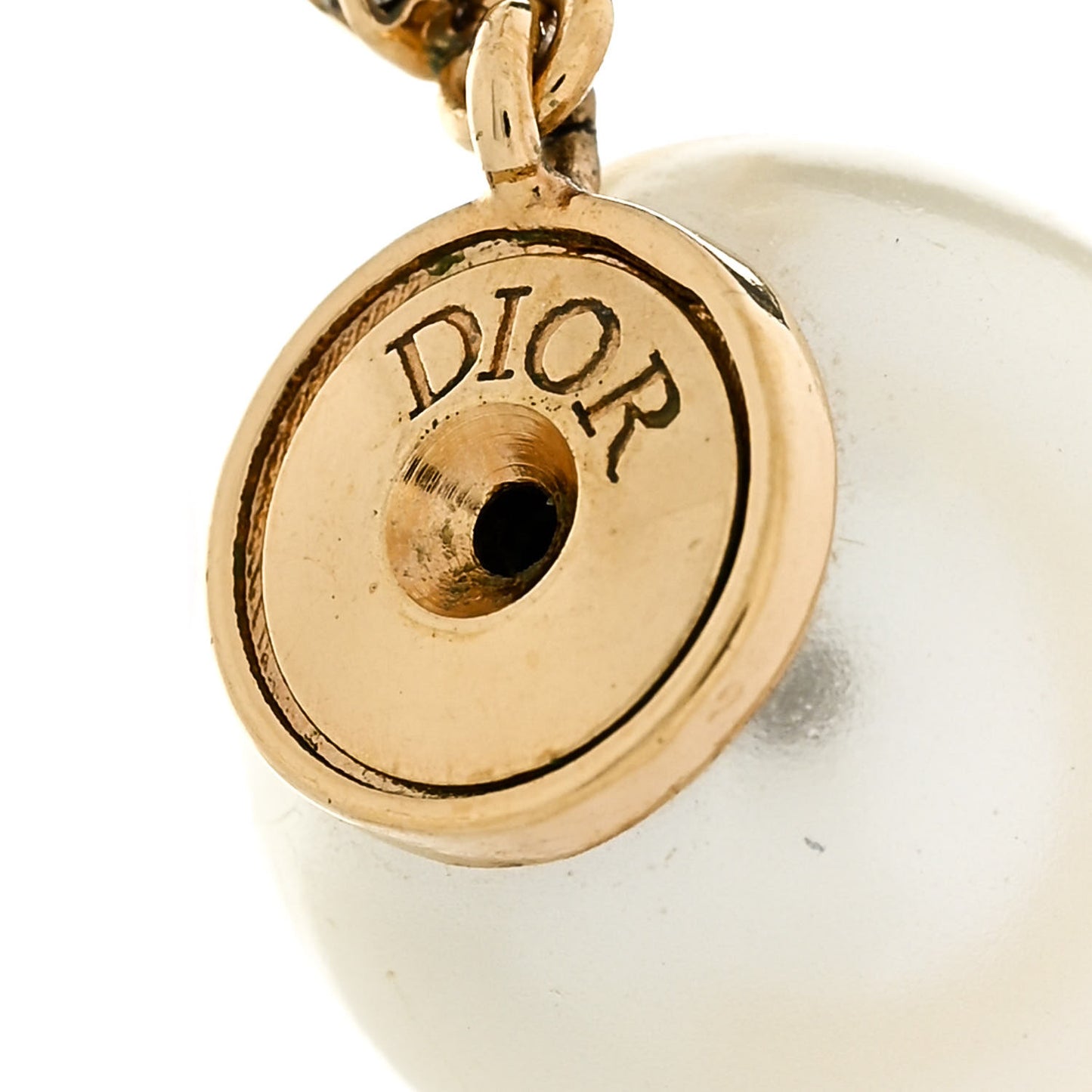 Pearl Crystal Star Tribale Dangle Chain Earrings Gold